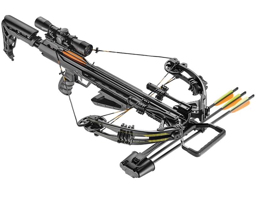 Compound Kruisboog / 185 Lbs / Incl Richtkijker 4x32 en PijlenQuiver met 3 pijlen / ALLEEN TE KOOP VANAF 18 JAAR !-4104-a